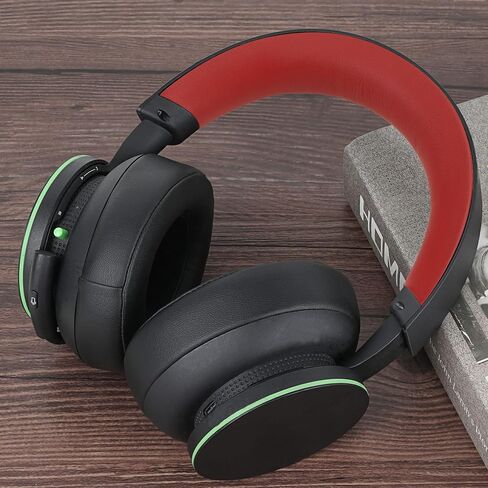 Geekria Protein Leather Headband Pad Compatible with Microsoft Xbox Wireless, Headphones Replacement Band, Headset Head Cushion Cover Repair Part (Black) in Saudi Arabia