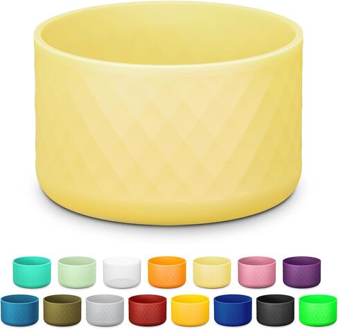 حذاء السيليكون لزجاجة ماء Owala ، غلاف واقٍ مضاد للانزلاق لزجاجات مياه من الفولاذ المقاوم للصدأ/تويست/فليب in Kuwait