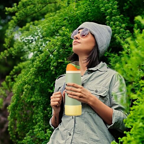 حذاء السيليكون لزجاجة ماء Owala ، غلاف واقٍ مضاد للانزلاق لزجاجات مياه من الفولاذ المقاوم للصدأ/تويست/فليب in Kuwait