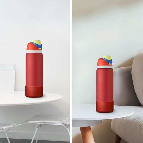 Silicone Boot for Owala Water Bottle, Anti-Slip Protective Sleeve for FreeSip/Twist/Flip Stainless Steel Water Bottles, Bottom Cover for Owala Accessories, BPA Free in Kuwait