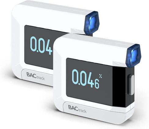 BACtrack C8 Breathalyzer | Professional-Grade Accuracy | Optional Wireless Smartphone Connectivity | Compatible w/ Apple iPhone, Google & Samsung Android Devices | Apple HealthKit Integration in Saudi Arabia