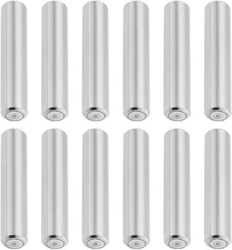 Create idea 50pcs 5x45mm Shelf Bracket Dowel Pins 304 Stainless Steel Round Head Flat Chamfered End Dowel Pin for Bookcase Furniture Repairing Installation in Kuwait