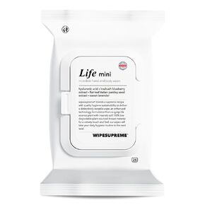Compostable Hand & Body Wipes - Hypoallergenic with Hyaluronic Acid & Parsley Seed Extract, 100% Biodegradable, Alcohol-, Soap- & Paraben-Free, For Babies and Adults, 100 Count (4 Pack)