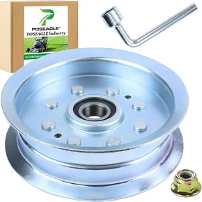 POSEGLE 2 Pack GY20629 Idler Pulley John Deere يستبدل John Deere Part GY20629 Pulley، John Deere Part GY22082 Idler Pulley John Deere GY22082 Pulley، GY20110، 756-05034a Idler Pulley، 756-05034