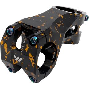 Fomtor Bike STEM 31.8 STEM 60mm Mountain Bike STEM -20 درجة 31.8 مم 60 ملم مقود مختصرة لدراجة MTB BMX Road