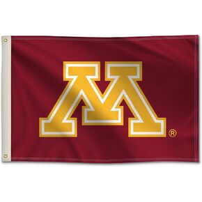 Minnesota Golden Gophers College Sports Flag - NCAA المرخصة - نايلون - 2 '× 3'.