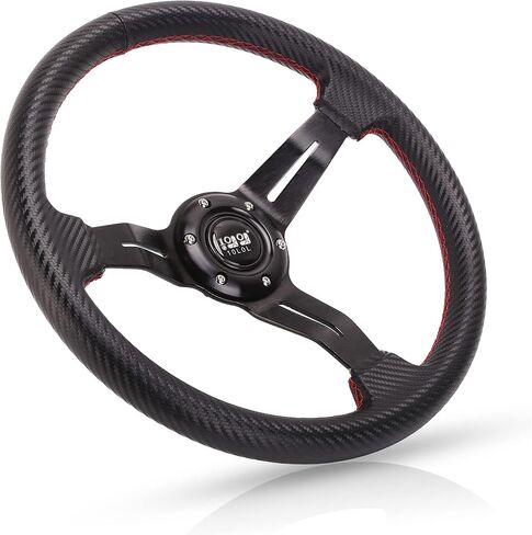 عجلة قيادة عربة الجولف 10L0L، تصميم عالمي يناسب Yamaha EZGO RXV & TXT، Club Car DS، Club Car Precedent Tempo معظم عربة الجولف in Kuwait