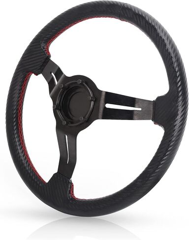 عجلة قيادة عربة الجولف 10L0L، تصميم عالمي يناسب Yamaha EZGO RXV & TXT، Club Car DS، Club Car Precedent Tempo معظم عربة الجولف in Kuwait