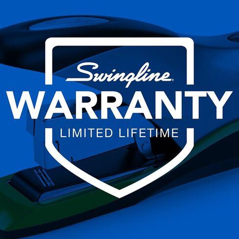 Swingline Stapler, Full Strip Desktop Stapler, 40 Sheet Capacity, Low Force, Optima 40, Silver/Black/Orange (87840) in Kuwait