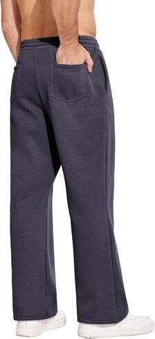 pinspark sweatpants الرجال يضيء الصوف السروال للرجال فضفاضة الساق واسعة مرنة الرباط السراويل الصالة الرياضية مع جيوب l الأزرق الأرجواني in Kuwait