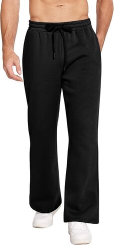 pinspark sweatpants الرجال يضيء الصوف السروال للرجال فضفاضة الساق واسعة مرنة الرباط السراويل الصالة الرياضية مع جيوب l الأزرق الأرجواني in Kuwait