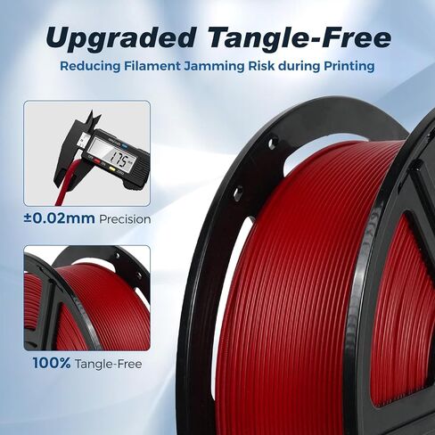FLASHFORGE Rapid PLA Filament 1.75mm Ice Blue, 500mm/s High Speed Printing, 3D Printer Filament 1kg Spool, Dimensional Accuracy +/- 0.02mm, Enjoy Exceptional Print Quality in Kuwait