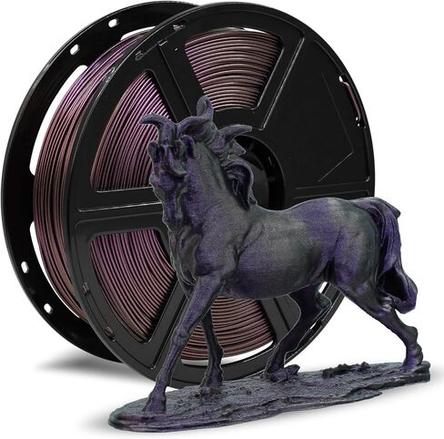 FLASHFORGE Rapid PLA Filament 1.75mm Ice Blue, 500mm/s High Speed Printing, 3D Printer Filament 1kg Spool, Dimensional Accuracy +/- 0.02mm, Enjoy Exceptional Print Quality in Kuwait