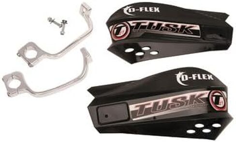 Tusk 1198140001 Mx D-Flex ATV Handguards Black in Kuwait