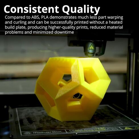 MakerBot 900-0148A Sketch PLA 1.75mm Rainbow Filament for 3D Printing Enthusiasts and Educators (10-Pack) in Kuwait