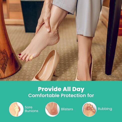 Gel Blister Bandages Blister Pads - Welnove 20t Upgraded Bandages for Wound Care and Blisters - Waterproof Hydrocolloid Bandages for Heel - (Bunion Pack) in Kuwait