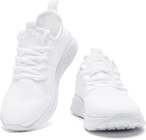 Women Walking Shoes Ladies Running Sneakers Breathable Mesh Sports Shoes Casual Lightweight Gym Lace up Sneakers Fitness Athletic Slip On Comfortable in Saudi Arabia