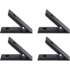 PATIKIL 45 Degree Angle Corner Brackets, 4Pcs 2.36x0.87 Inch Aluminum Extrusion Profile Accessories Corner Brace Joint Connectors for 3030 Series (Silver) in Saudi Arabia