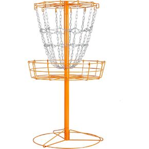Yaheetech Portable Disc Golf Basket Target Disc Sports 12-Chain Practice Disc Golf Target Steel Hole Disc Golf Goals Catcher Indoor & Outdoor, Blue/Red/Orange/Black in Kuwait