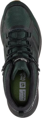 Jack Wolfskin Men's Terraventure Texapore Mid M Hiking Shoe, Black Olive, 11.5 in Saudi Arabia