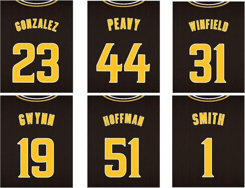 TNT Prints San Diego Padres Poster ، San Diego Padres Wall Decor ، Prints San Diego Padres ، ملصق اللاعبين الحاليين للبيسبول ، ملصقات MLB ، Padres Decor in Kuwait