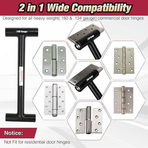 Residential Door Hinge Adjustment Tool, Hinge Gap Adjusting Wrench, Hinge Bender for 23mm-25mm in Kuwait