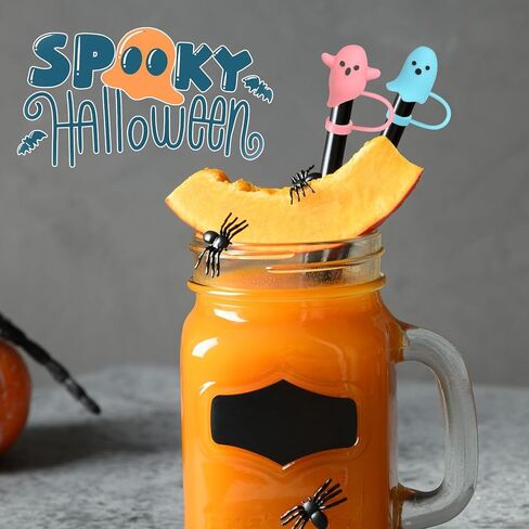 6 Pcs Stanley Girl Straw Covers for Stanley Cup 40oz/30oz，Silicone Straw Topper Accessories for 10mm Drinking Straw Tip Covers in Kuwait