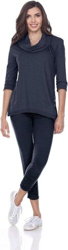 Neon Buddha Women's Cruise Top Sweater, White, Large in Kuwait