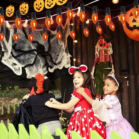 C18 Flicker Flame Bulb ، رقصات المصباح على شكل اللهب مع توهج برتقالي متخلف ، مصابيح L12 Flame Candelabra Light ، 12 Pack in Kuwait