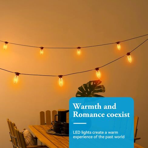 Amber Candelabra Bulb 25W Equivalent, 2W Ultra-Fine Filament E12 Base Candelabra LED Light Bulb, Dimmable Amber LED Bulbs 2000k Soft Warm, Candle Chandelier Bulbs, 6 Pack in Saudi Arabia