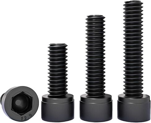 20 PCS Hex Socket Bolts, M4x14mm Screw, Socket Head Cap Screws Bolts, Hexagonal Machine Screws, Fully Thread, Carbon Steel Hexagonal Screw in Kuwait