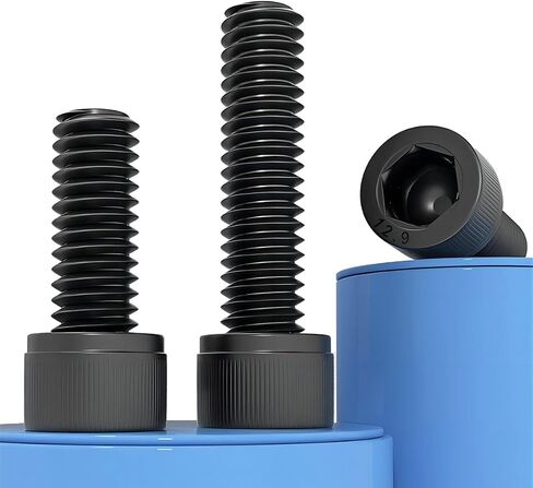 20 PCS Hex Socket Bolts, M4x14mm Screw, Socket Head Cap Screws Bolts, Hexagonal Machine Screws, Fully Thread, Carbon Steel Hexagonal Screw in Kuwait
