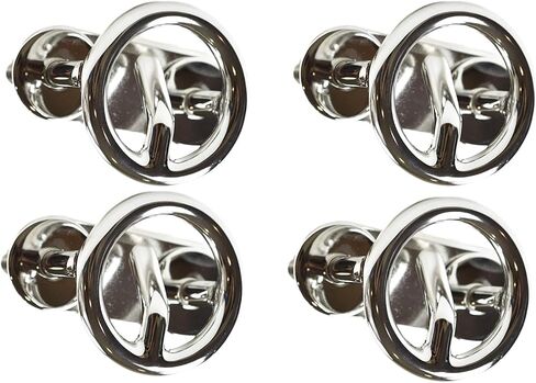 MARINE CITY 316 Grade Stainless Steel Strong and Durable Polished Gloss Finish Transom Mount Ski Tow Hook for Boats – Marines – Yachts –Hardware – Accessories in Kuwait