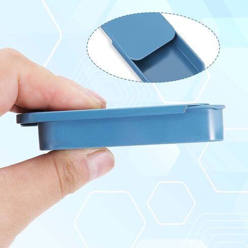 2 Pack Dental Floss Holder Refillable Portable Floss Pick Holder Container Travel Floss Picks Case Dental Floss Dispenser Toothpick Holder Glide Travel Floss Box for Travel Dates Dinners Hotels Pink in Kuwait
