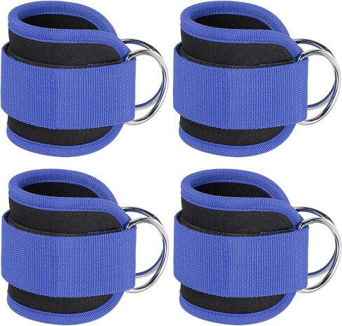PATIKIL Ankle Strap for Cable Machine, Gym Cable Kickback Ankle Wraps Exercise Attachment in Kuwait