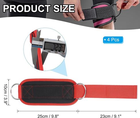 PATIKIL Ankle Strap for Cable Machine, Gym Cable Kickback Ankle Wraps Exercise Attachment in Saudi Arabia