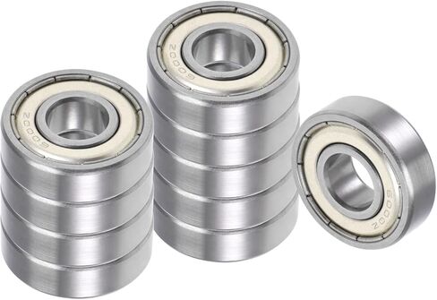 5Pcs 698ZZ Deep Groove Ball Bearing-[8x19x6mm] Double Shielded Bearing for Industrial Equipment, Motors, Machines, Stainless Steel in Kuwait