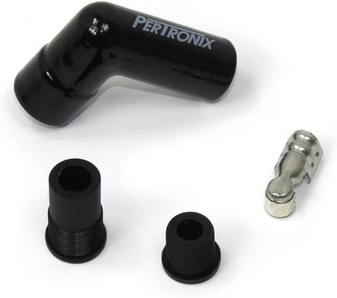 Pertronix 8501HT-1 Ceramic Spark Plug Boot, 90 Degree, White, 1 Pack in Saudi Arabia