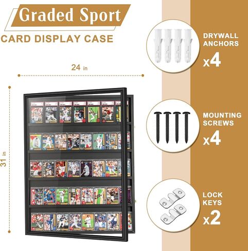 Baseball Display Case with Light, LED Baseball Holder Shadow Box for 12 Baseballs Display, HD Acrylic Front UV Protection,Wooden Frame for Collecting Autographed Balls Exquisite Souvenirs in Kuwait
