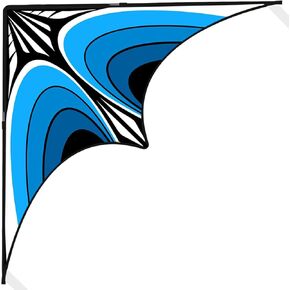 Simxkai Delta Kite للأطفال الصغار