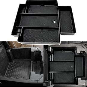 ملحقات صينية تخزين منظم وحدة التحكم من JOJOMARK تناسب 2024 2023 2022 2021 GMC Yukon Chevy Tahoe Suburban مناسبة فقط لوحدة التحكم المنزلقة الكهربائية