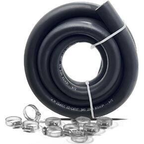 1/2" Heater Hose SAE J20R3 D2 Heater/Radiator Fuel Line 100PSI Working Pressure 10FT in Kuwait