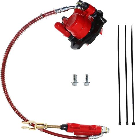 مجموعة فرجار أسطوانة الفرامل الرئيسية من PRO BAT للدراجة الترابية الرباعية 50cc 90cc 110cc 125cc ATV، باللون الأزرق in Kuwait