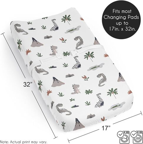 Sweet Jojo Designs Grey and White Boho Bohemian Elephant Boy Girl Gender Neutral Unisex Baby Changing Pad Cover Sheet Infant Newborn Diaper Table Change Mat Cover Jungle Safari Animal Modern Patterned in Saudi Arabia