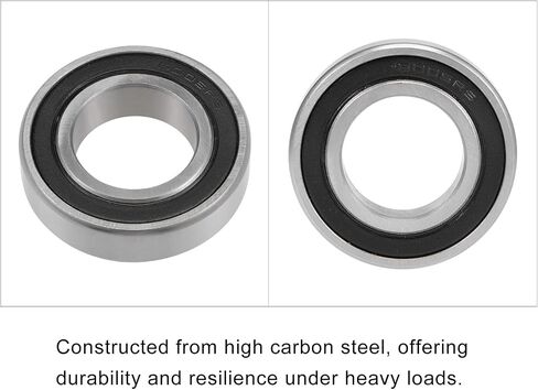محامل كرات الأخدود العميقة Metallixity (6309-2RS ، 45 مم × 100 مم × 25 مم) in Kuwait