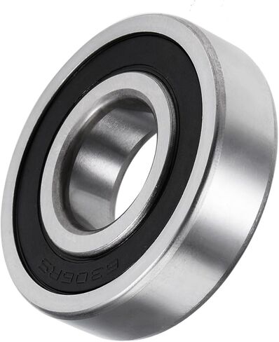 METALLIXITY Deep Groove Ball Bearings (6208-2RS, 40mm x 80mm x 18mm) 1Pcs, Carbon Steel Double Shielded Industrial Bearings - for Industrial Micro Motor in Saudi Arabia