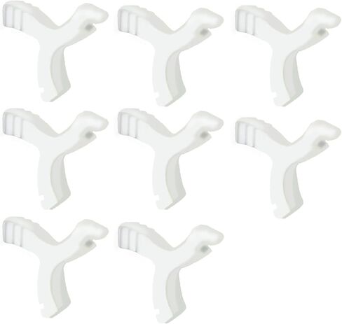 aligner chewies ، 8pcs chewies على شكل y من أجل invialign aligner ، صلابة 45 ° silicone munchies chompers aligner muters chewies (8pcs mix flavor) in Kuwait