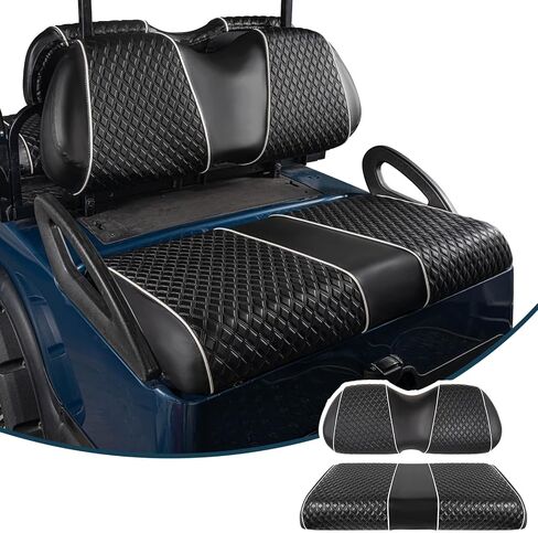 Nokins Golf Cart Cart Coverts مناسبة لسيارة Club Car Cardent/Club Car DS/EZGO RXV/EZGO TXT/YAMAHA OEM CUSHIOn in Kuwait
