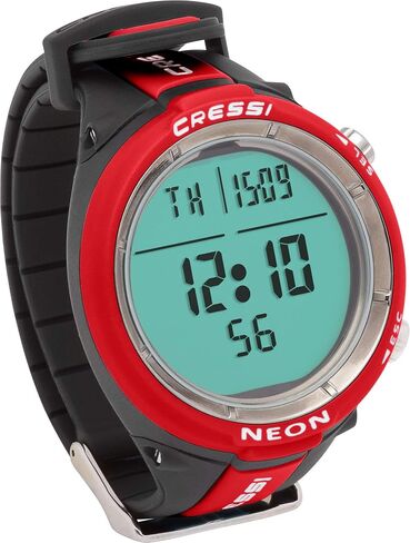 Cressi Neon Scuba Diving Watch Computer - 4 برامج - Air/Nitrox ، Freediving ، Gage - Made in Italy ، الجودة منذ عام 1946 in Kuwait