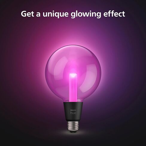 Philips Hue Lightguide Ellipse Smart LED - Glass Handblown Glass - ضوء تغيير اللون - متوافق مع Amazon Alexa و Apple HomeKit و Google Assistant - Bluetooth و Hue Bridge متوافق in Kuwait